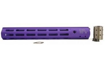 Image of ALG Defense 13in Ergonomic Modular Railed Handguard - V1, Purple, 13in 05-287P