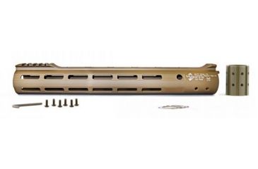 Image of ALG Defense 13in Ergonomic Modular Railed Handguard - V2 M-LOK, DDC, 13in 05-318S