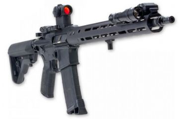 Image of ALG Defense 15in Ergonomic Modular Railed Handguard - V2 M-LOK, Black, 15in 05-319B