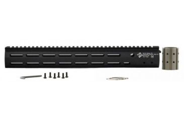 Image of ALG Defense 15in Ergonomic Modular Railed Handguard - V3, Black, 15in 05-323B