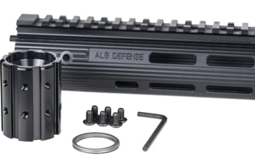 Image of ALG Defense 15in Ergonomic Modular Railed Handguard - V3, Black, 15in 05-323B