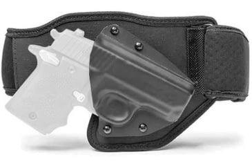 Image of Alien Gear Holsters Belly Band IWB Holster, Smith &amp; Wesson M&amp;P9 Shield EZ, Right Hand, Black, 00193858311739