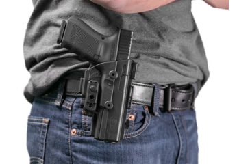 Image of Alien Gear Holsters Shape Shift Paddle, Glock 43x, Left Hand, Ridgid, 1.5in Belt Slide, SSPA-0939-LH-R-15-D