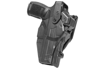 Image of Alien Gear Holsters Duty Mid Ride OWB Holster, SIG Sauer P320/M17, Left Hand, Black, 00193858311111