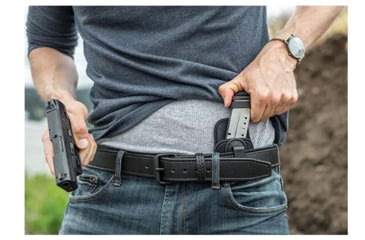 Image of Alien Gear Holsters Grip Tuck Magazine Holster, 5.7mm magazines, Ambidextrous, Black, Black, One size, 193858356419