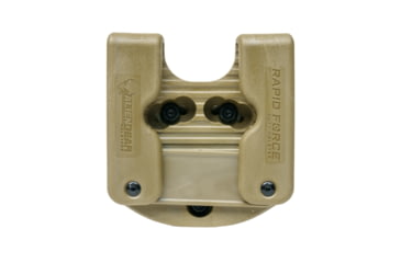 Image of Alien Gear Holsters High Ride Rapid Force Belt Slide Expansion w/ Bag Packaging, Matte Tan, RBS-H-TN-B