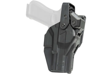 Image of Alien Gear Holsters Rapid Force Duty Holster Mid Ride Belt Slide Level III MRDS, Sig P320 Compact/M18/XCompact, Left, Black, Matte, One size, 193858358680