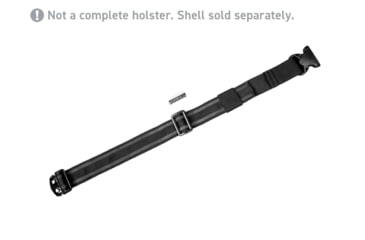 Image of Alien Gear Holsters Rapid Force Duty Holster with Strap, Black, RFLS-BLK-D