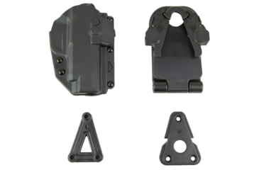 Image of Alien Gear Holsters Rapid Force, Level 2 Duty Holster, Fits Sig P365/X/SAS, Right Hand, Black, R2-B-0900-BK-RH-L0-A0-C
