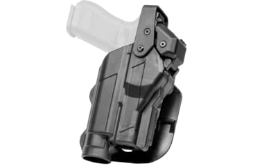 Image of Alien Gear Holsters Rapid Force Paddle Holster Lvl III XL Optic w Viridian Instant-on w QDS, M&amp;P9/40/M2.0 4.25in, Right, Black, Matte, One size, 193858463858