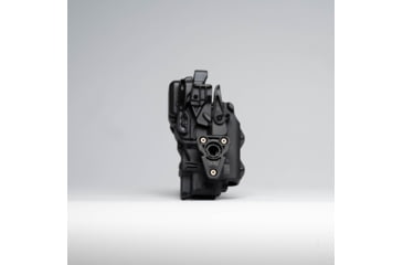Image of Alien Gear Holsters Rapid Force Polymer Level III OWB Belt Duty Holster, Sig P320 Full Size 9mm/.40 cal/M17/XFull, Sig P320 Compact/Carry 9 mm/.40 cal/M18/XCarry, Left Hand, Matte Black, Compact Light, R3-M-0691-BK-LH-CL-A0-B