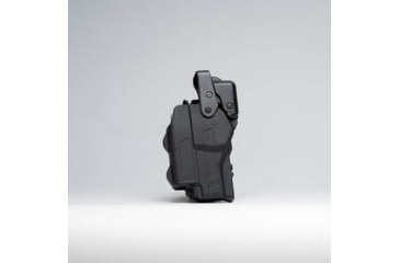 Image of Alien Gear Holsters Rapid Force Polymer Level III OWB Belt Duty Holster, Sig P320 Full Size 9mm/.40 cal/M17/XFull, Sig P320 Compact/Carry 9 mm/.40 cal/M18/XCarry, Left Hand, Matte Black, Compact Light, R3-M-0691-BK-LH-CL-A0-B
