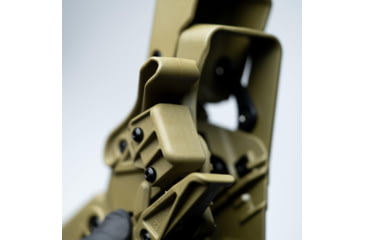 Image of Alien Gear Holsters Rapid Force Polymer Level III OWB Belt Duty Holster, Sig P320 Full Size 9mm/.40 cal/M17/XFull, Sig P320 Compact/Carry 9 mm/.40 cal/M18/XCarry, Left Hand, Matte Black, No Light, R3-M-0691-BK-LH-L0-A0-B