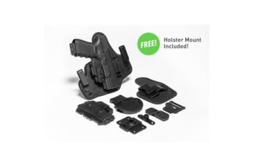 Image of Alien Gear Holsters ShapeShift Neoprene Core Carry Pack, Springfield Armory XD Mod.2, Right Hand, Black, SSHK-0731-RH-R-15-XXX