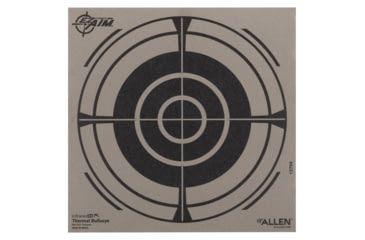 Image of Allen EZ Aim 8in Thermal Bullseye Target, Grey, 15794