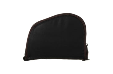 Image of Allen Auto-Fit Handgun Case, Black/Red, 9in, 7738