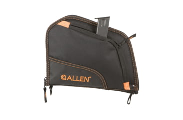 Image of Allen Auto-Fit Handgun/Pistol Case, Black/Orange, 7739