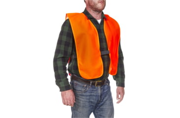 Image of Allen Big Man Hunting Vest, Orange, 15753
