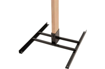 Image of Allen EZ Aim Steel Target Stand Base, Black, Powder Coated Steel, 21in Long, 15543