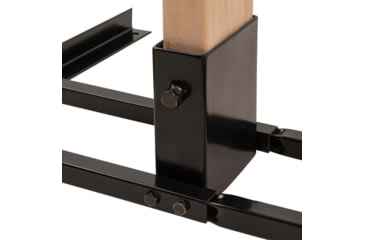 Image of Allen EZ Aim Steel Target Stand Base, Black, Powder Coated Steel, 21in Long, 15543