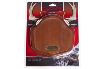 Image of Allen EZ-Mount Showcase Horn Mount Kit, Oak, Deer, 5601