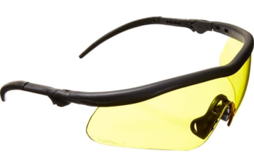 Image of Allen Guardian Shooting Safety Glasses, Black Frame, Yellow Lenses, One Size, 2379