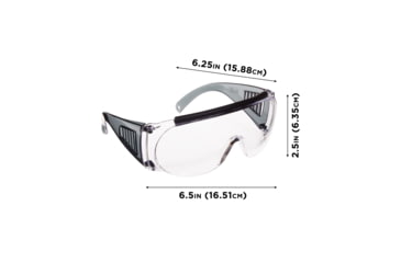 Image of Allen Over Shooting And Safety Glasses, Clear Lens, 2169