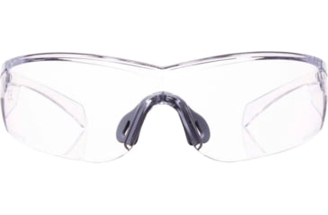 Image of Allen Protector Shooting Safety Glasses, Clear Frame, Clear Lenses, One Size, 2385