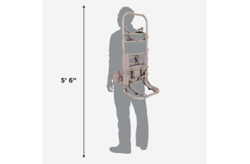 Image of Allen Rock Canyon External Frame Pack, Tan, 1932