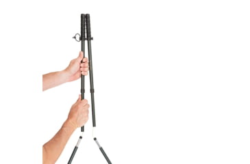 Image of Allen Velocity Click-Stick Shooting Stix, Black, 39in, 21404