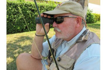 Image of Alpen 8x25 Waterproof Long Eye Relief Rubber Covered BaK4 Monocular, Matte