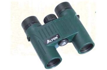 Image of Alpen Sport 10x25 Waterproof Long Eye Relief Compact Binoculars 295 Green