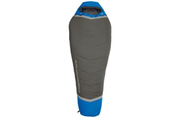 Image of ALPS Mountaineering Aura 0 Sleeping Bag, Regular, Ultramarine/Coal, 32in x 80in, 4651433