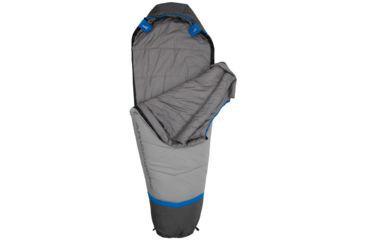 Image of ALPS Mountaineering Aura 35 Sleeping Bag, Regular, Ultramarine/Coal, 32in x 80in, 4601441