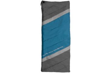 Image of ALPS Mountaineering Spectrum 20 Sleeping Bag, Deep Sea/Charcoal, 68in x 80in, 4119833