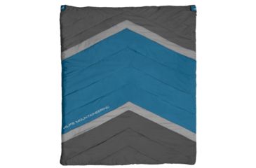 Image of ALPS Mountaineering Spectrum 20 Sleeping Bag, Deep Sea/Charcoal, 68in x 80in, 4119833