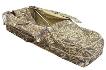 Image of Altan Waterfowl Mobile Recliner Hunting Blind, 600D/ PU, Camo, 70 x 27.5 x 16.5 in, B-WAT-10