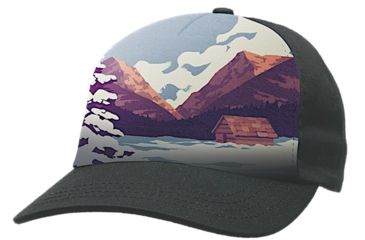 Image of Ambler Wildlands Hat, Charcoal, F18-358-B/CHA-O/P2
