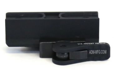 Image of American Defense Manufacturing Aimpoint Comp M4 Mount 1 Piece Absolute Co-Witness, Tactical Lever, Black, AD-CM4-10 TAC R