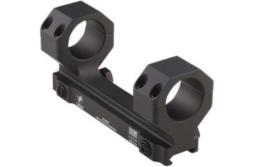 Image of American Defense Manufacturing 30mm Dual Ring Scope Mount w/ 1/2in Titanium GI Bolts, Black, Small, AD-DELTA-30-TGIB