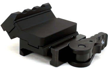 Image of American Defense Manufacturing 45 Degree Offset Mount, 2in, Standard Lever, Black, AD-45-2R STD