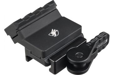 Image of USED American Defense Manufacturing 45 Degree Offset Mount, 3in, Standard Lever, Black, AD-45-3R STD, EDEMO1