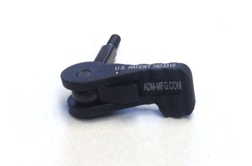 Image of American Defense Manufacturing AD-1300 Scope Mount, Standard Lever, Black, AD-1003 STD