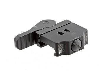 Image of American Defense Manufacturing AD-21 Surefire Helmet Light Mount, Standard Lever, Black, AD-21 STD