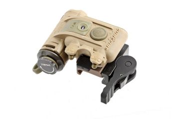 Image of American Defense Manufacturing AD-21 Surefire Helmet Light Mount, Standard Lever, Black, AD-21 STD