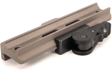 Image of American Defense Manufacturing AD-B4 Modular Base, Standard Lever, Flat Dark Earth, AD-B4 STD FDE