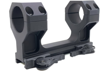 Image of American Defense Manufacturing AD Delta C 30mm Ring Size Rifle Scope Mount, Titanium Lever, Black, AD-DELTA-H-30-TL