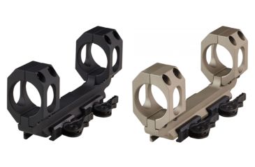 Image of American Defense Manufacturing AD-Recon-SW Dual Ring Straight Up Scope Spaced Wide Mount, Black, Flat Dark Earth