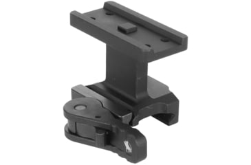 Image of American Defense Manufacturing Aimpoint H T1/T2 Lightweight 1.93in Red Dot Mount, Standart Lever, Black, AD-T1-LW-H-STD