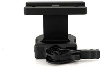 Image of American Defense Manufacturing Aimpoint H T1/T2 Lightweight 1.93in Red Dot Mount, Titanium Lever, Black, AD-T1-LW-H-TL